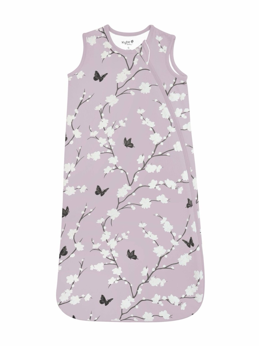 Kyte Baby Sleep Sack in Purple Cherry Blossom M 1.0 TOG